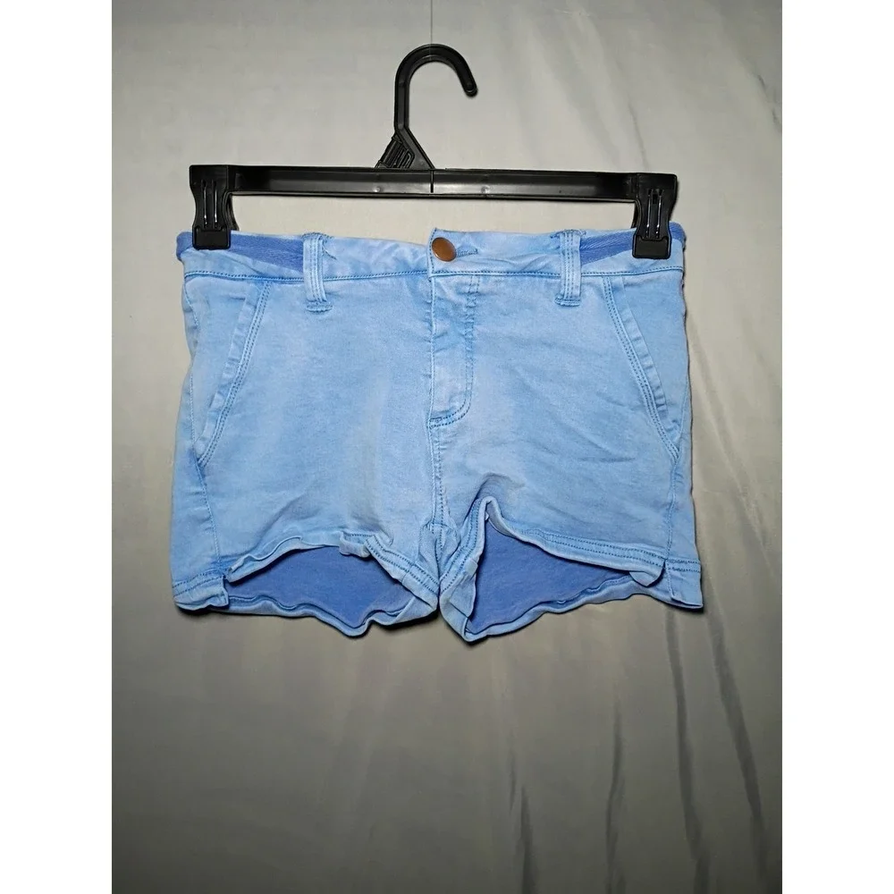 BKE Womens Blue Casual Jean Shorts Size 25 Denim Cotton Blend Short - Picture 1 of 10